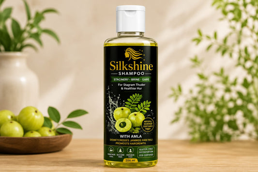 Silkshine Amla Herbal Shampoo | Hair Fall Control & Strong Hair Care (200ml)